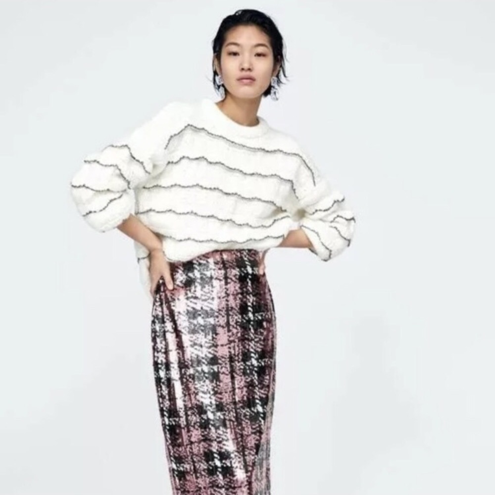 Zara Oversized Chunky  Sweater